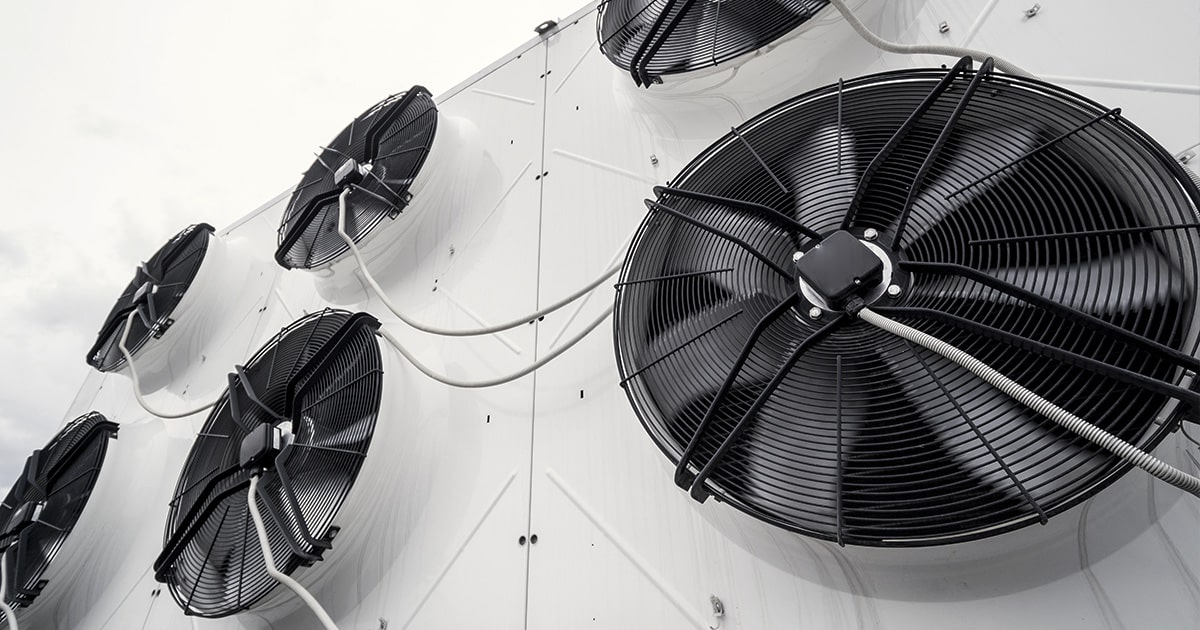 Tipos de ventiladores industriais mais usados